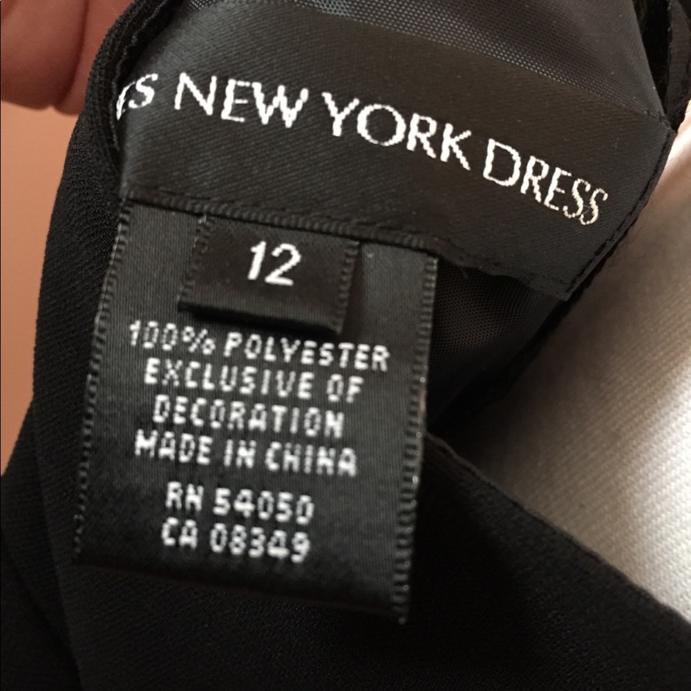 Jones NY~Rhinestone Embellished Halter Dress - Picture 7 of 8